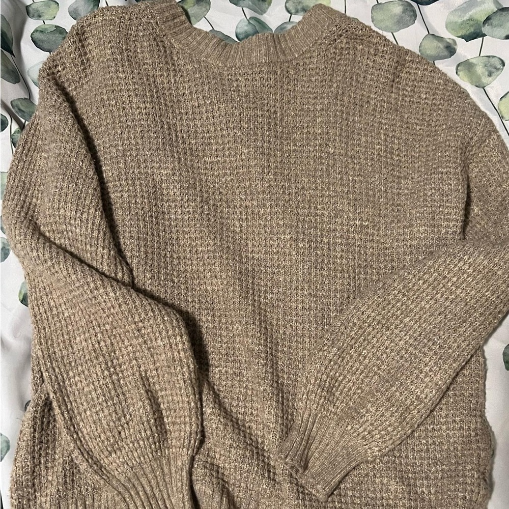 American eagle cardigan crewneck